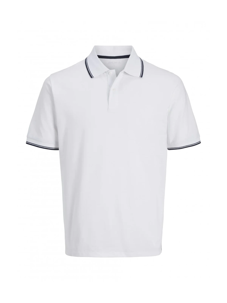 Polo Маица Jack&Jones Rebel<span> - </span>12271166 White, XXL